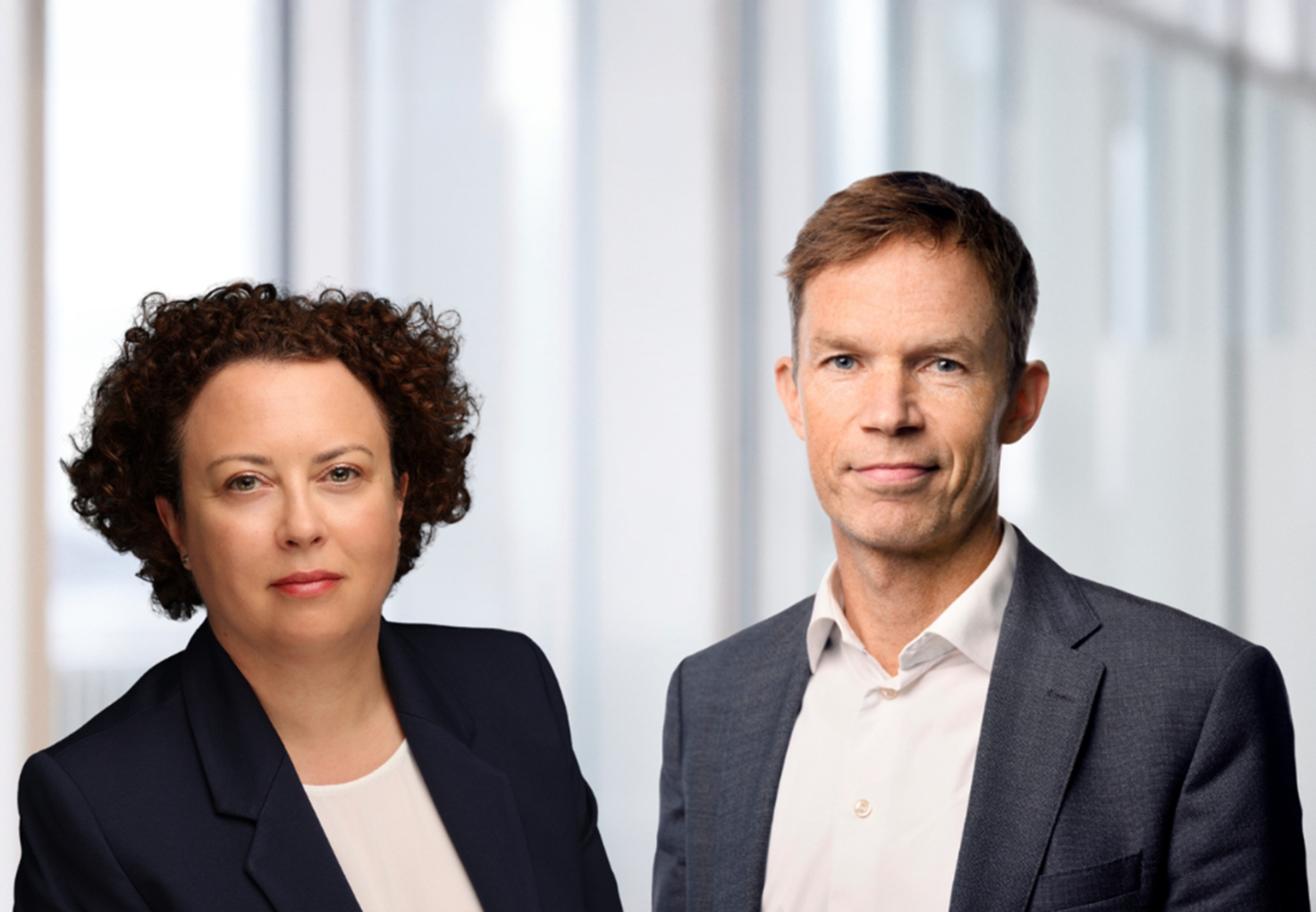 Emilie Barriau and Peter la Cour Gormsen - Hempel interim CEOs